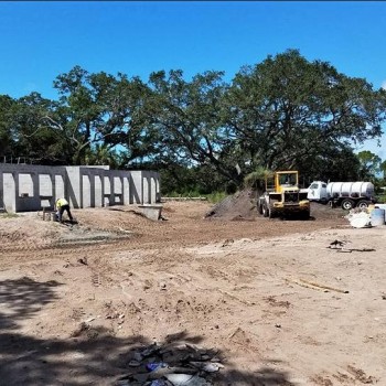Clam Bayou - Building Construction Underway